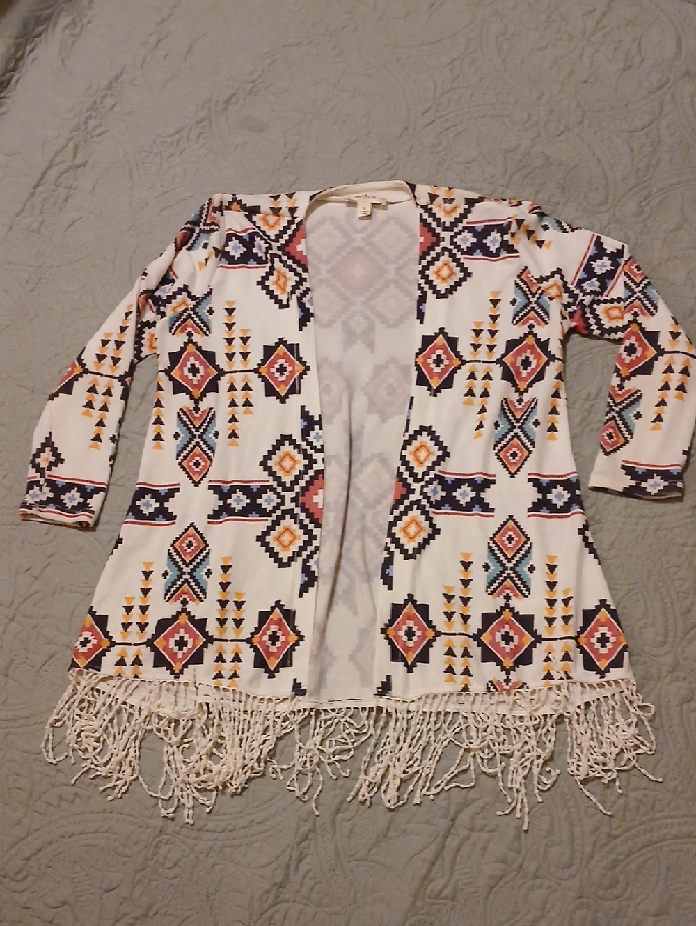 Woman's Nurture USA Aztec Designed Cardigan